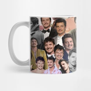 pedro pascal photo collage Mug